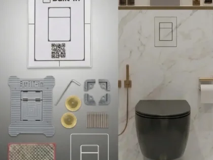 A. زر تدفق مخفي للمرحاض (Built-in) GROHE